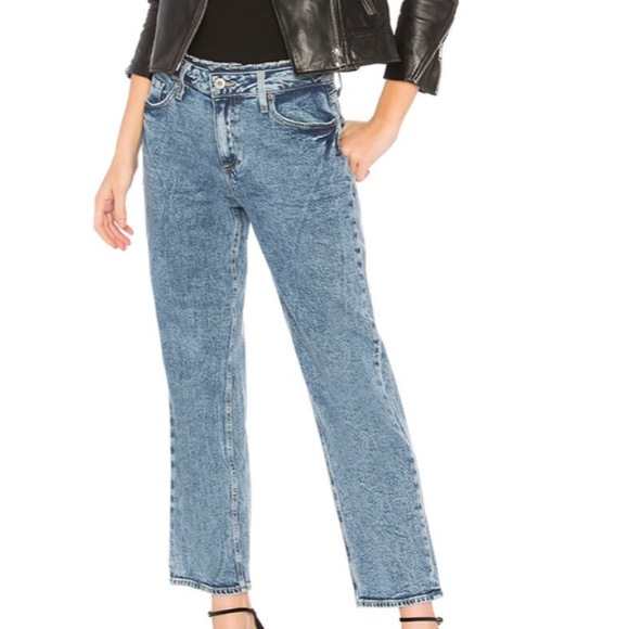 Paige Noella Straight Jean in Vedder Size 32 - Picture 4 of 14